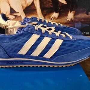adidas SL72 OG Blue Cream White Gum JQ8314 Shoes Sneakers Women's Size 8 NEW
